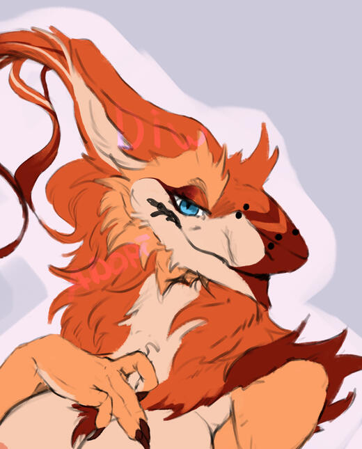 Colored sketch